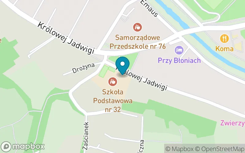 Lokalizacja: Szkoła Podstawowa nr 32 im. Karola Chodkiewicza w Krakowie