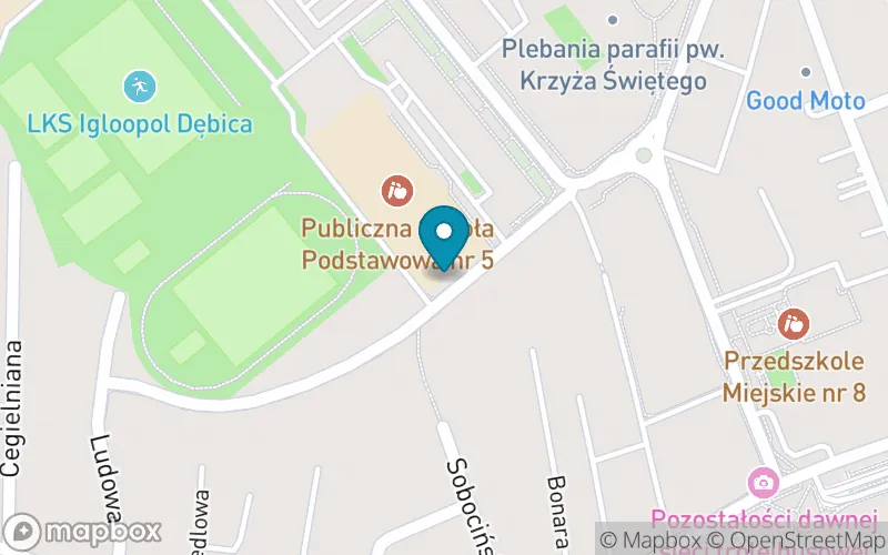 Lokalizacja: Publiczna Szkoła Podstawowa nr 5 im. Edmunda Bojanowskiego w Dębicy