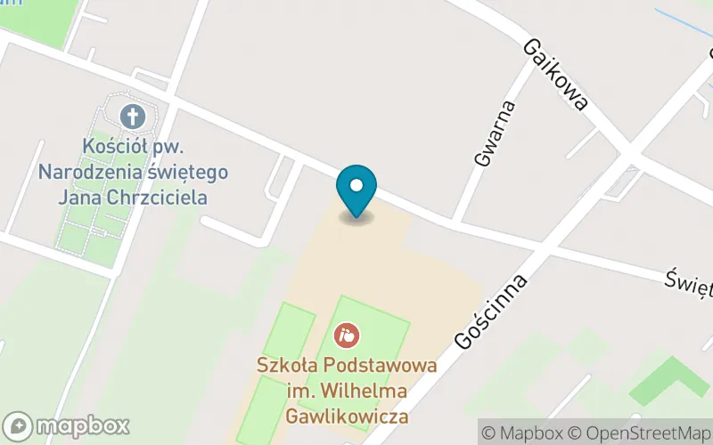Lokalizacja: Szkoła Podstawowa IM Wilhelma Gawlikowicza w Bojszowach