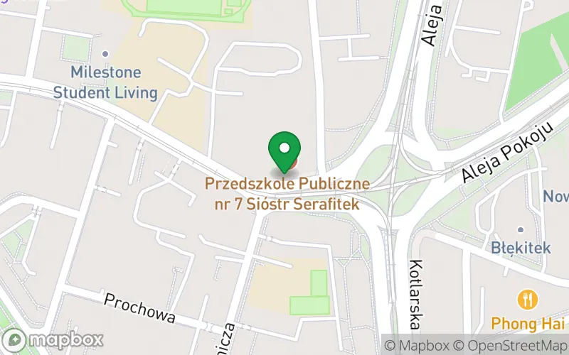 Lokalizacja: Przedszkole nr 7 Zgromadzenia Sióstr Serafitek