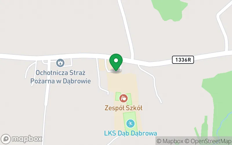 Lokalizacja: Przedszkole w Dąbrowie