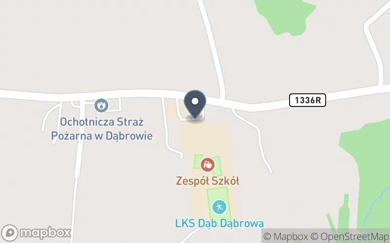 Lokalizacja: Zespół Szkół w Dąbrowie