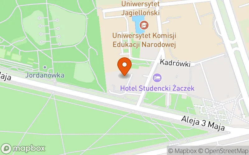 Lokalizacja: Niepubliczny Żłobek Be Happy w Krakowie