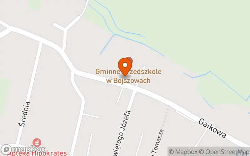 Lokalizacja: Gminny Żłobek w Bojszowach