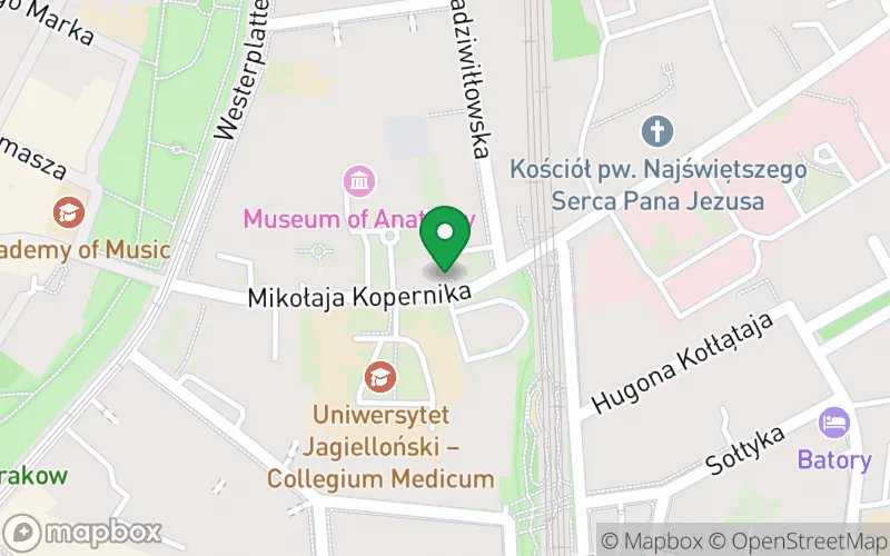 Lokalizacja: Samorządowe Przedszkole nr 1 im. Stanisława Wyspiańskiego w Krakowie