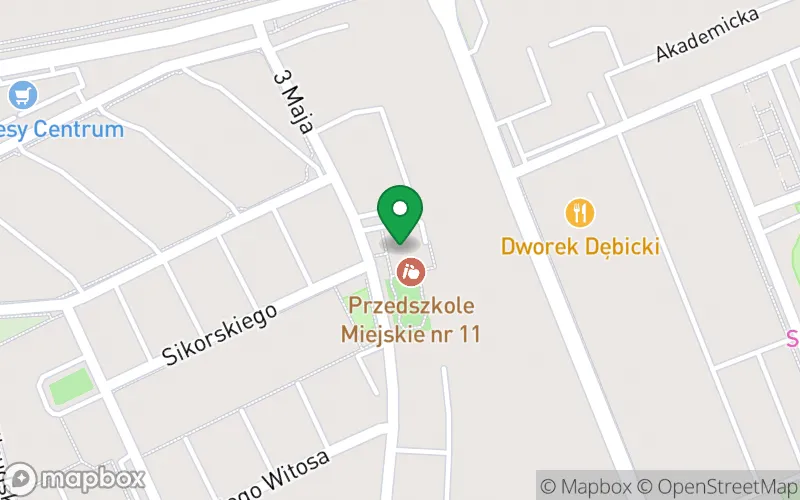 Lokalizacja: Przedszkole Miejskie nr 11 w Dębicy
