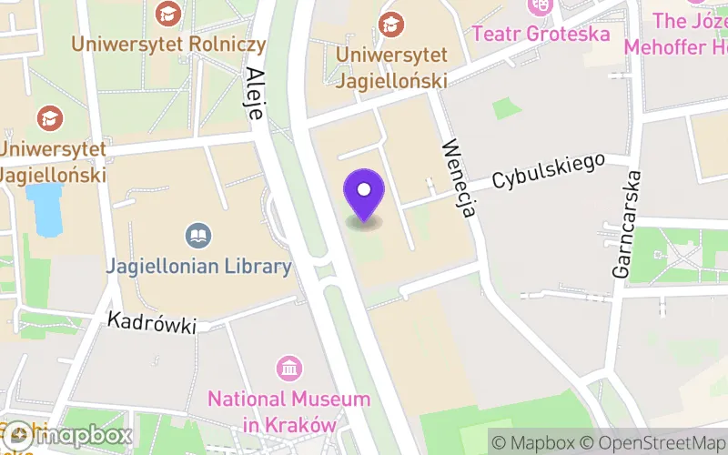 Lokalizacja: Branżowa Szkoła I Stopnia nr 14 w Krakowie