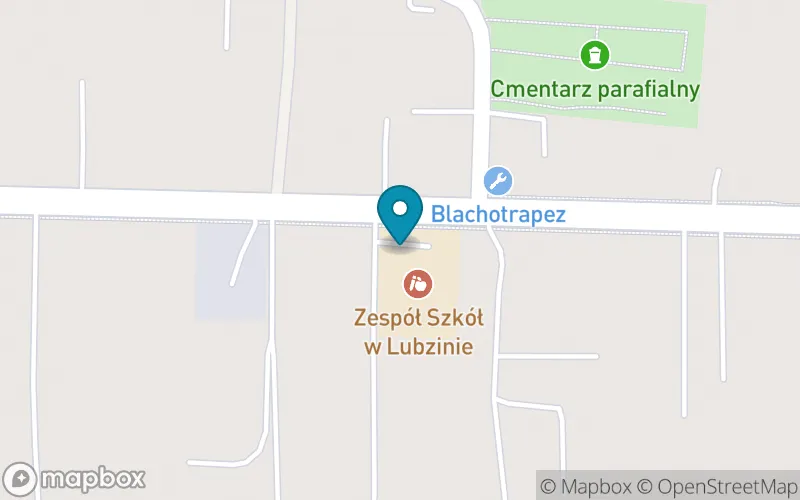 Lokalizacja: Szkoła Podstawowa im. Jana Brzechwy w Lubzinie
