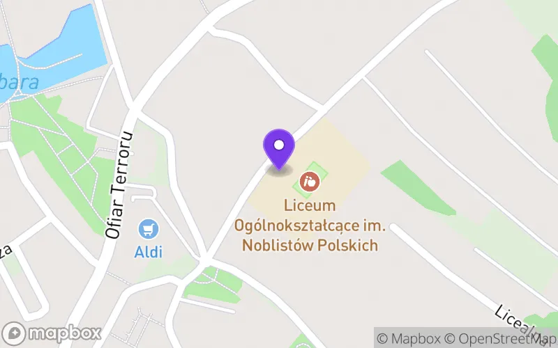 Lokalizacja: Liceum Ogólnokształcące im. Noblistów Polskich w Rydułtowach
