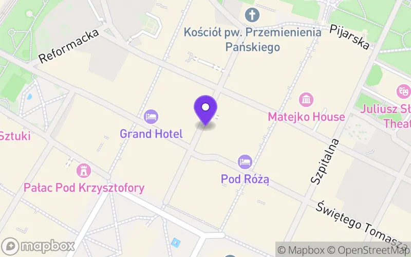 Lokalizacja: Publiczne Liceum Ogólnokształcące Sióstr Prezentek w Krakowie