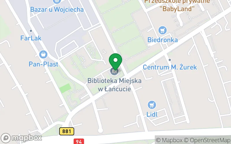 Lokalizacja: Przedszkole Miejskie nr 2 w Łańcucie