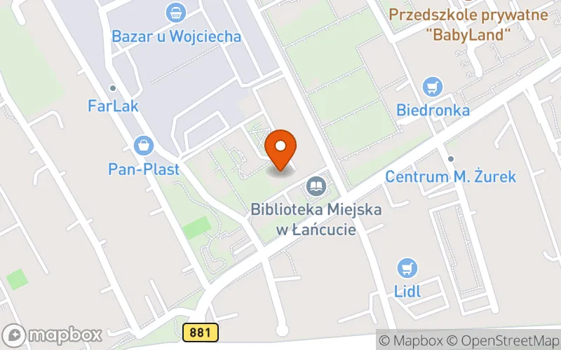Lokalizacja: Żłobek Miejski nr 2 w Łańcucie