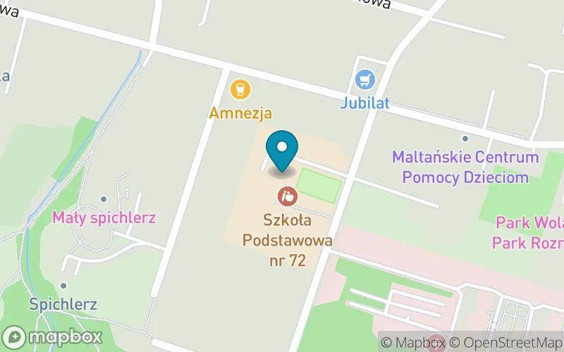 Lokalizacja: Szkoła Podstawowa nr 72 im. Teofila Lenartowicza w Krakowie