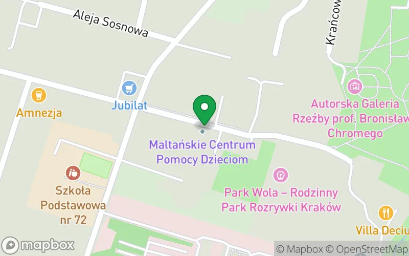 Lokalizacja: Niepubliczne Przedszkole Specjalne Związku Polskich Kawalerów Maltańskich