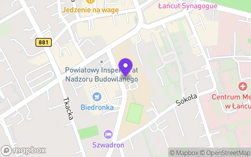 Lokalizacja: I Liceum Ogólnokształcące im. Henryka Sienkiewicza w Łańcucie