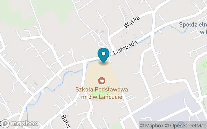 Lokalizacja: Szkoła Podstawowa nr 3 im. 10 Pułku Strzelców Konnych w Łańcucie