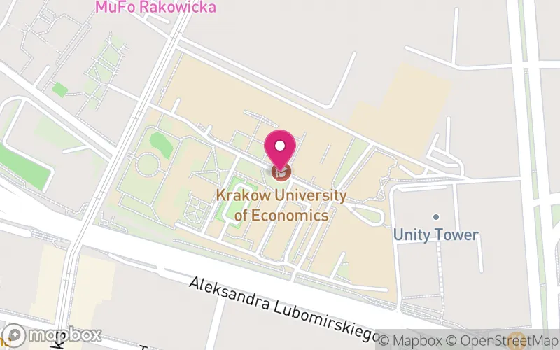 Lokalizacja: Uniwersytet Ekonomiczny w Krakowie