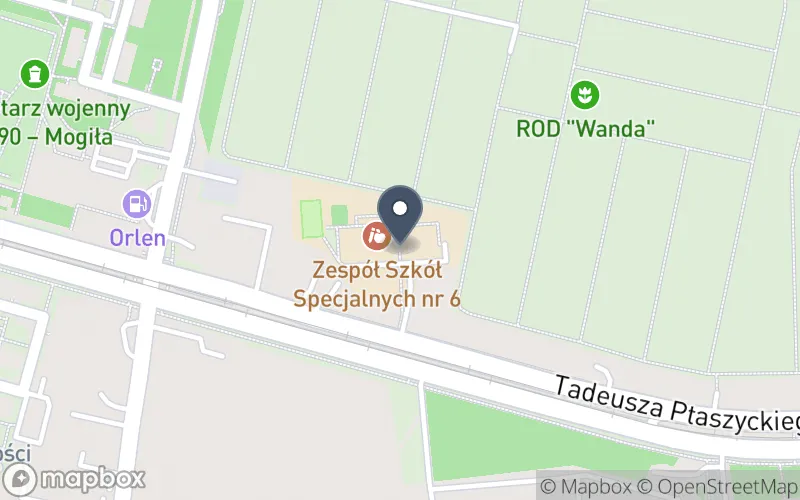 Lokalizacja: Zespół Szkół Specjalnych nr 6 w Krakowie