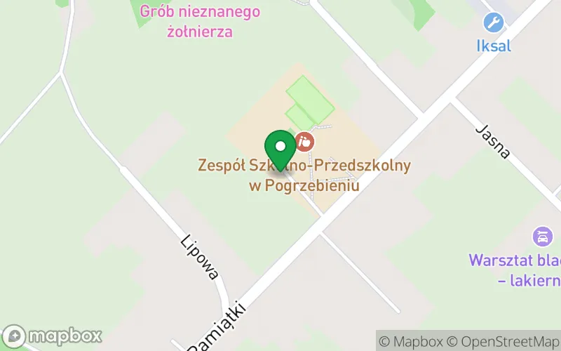 Lokalizacja: Zespół Szkolno-Przedszkolny w Pogrzebieniu - Przedszkole Publiczne