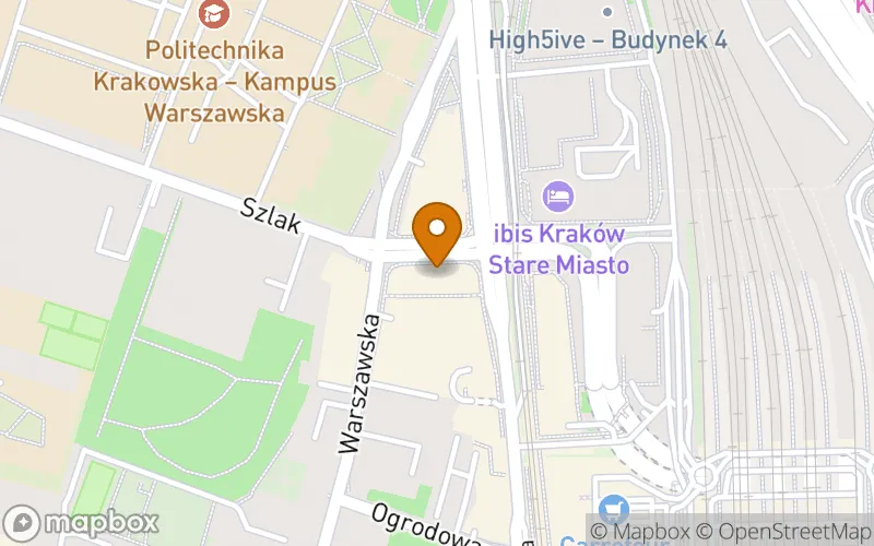 Lokalizacja: Szkoła Policealna Centrum Nauki i Biznesu "Żak" w Krakowie