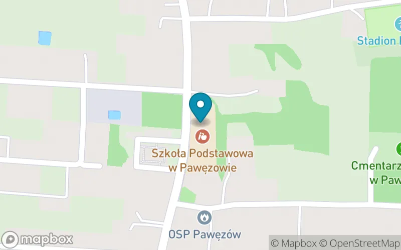 Lokalizacja: Szkoła Podstawowa im. Batalionu "Barbara" AK w Pawęzowie