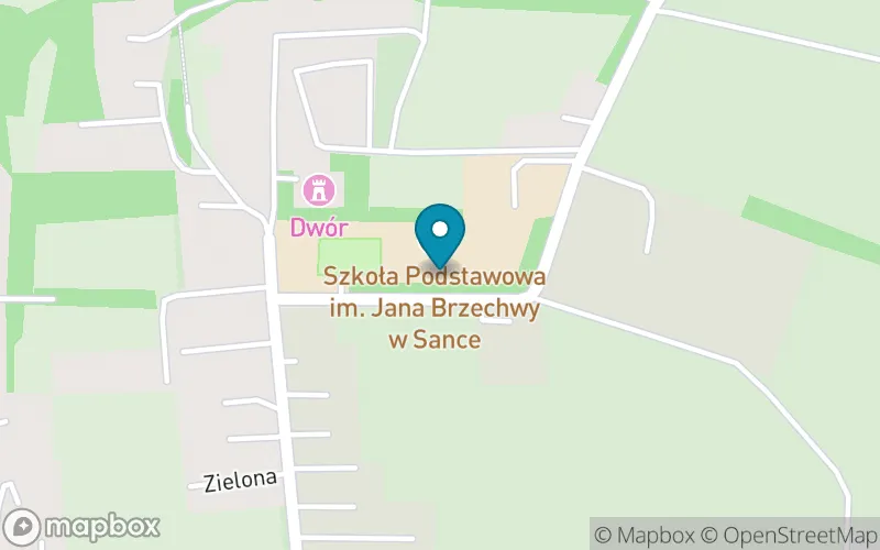Lokalizacja: Szkoła Podstawowa im. Jana Brzechwy w Sance