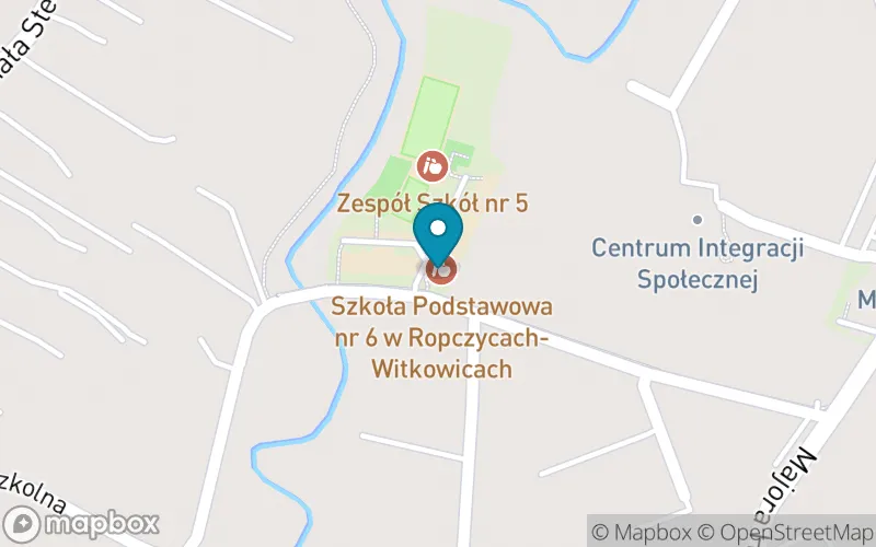 Lokalizacja: Szkoła Podstawowa nr 6 w Ropczycach
