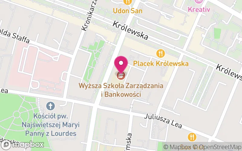 Lokalizacja: Wyższa Szkoła Zarządzania i Bankowości