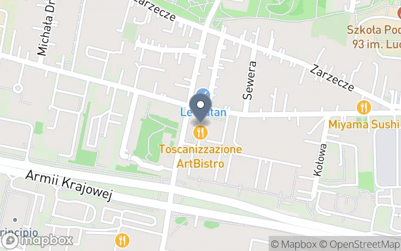 Lokalizacja: Niepubliczna Placówka Kształcenia Ustawicznego "Seka" SA Oddział w Krakowie