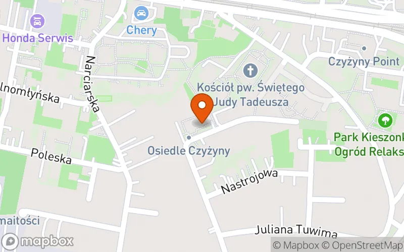 Lokalizacja: Niepubliczny Żłobek "Anioła Stróża"