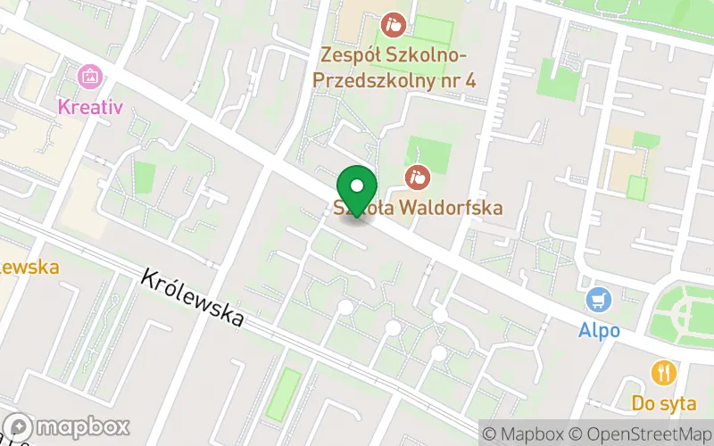 Lokalizacja: Publiczne Przedszkole Króla Maciusia