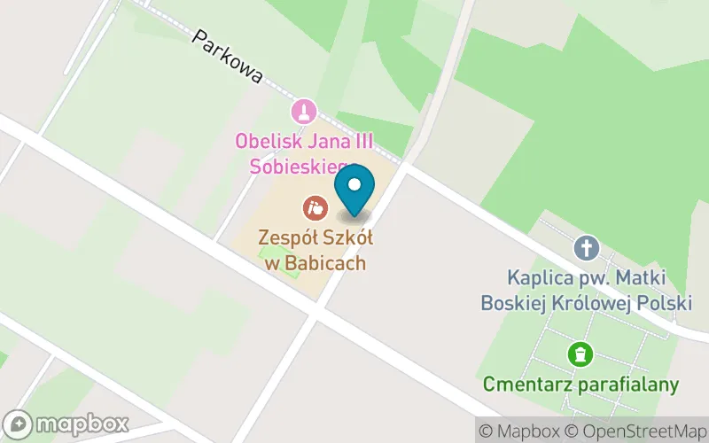 Lokalizacja: Zespół Szkół w Babicach - Szkoła Podstawowa im. Tadeusza Kościuszki w Babicach