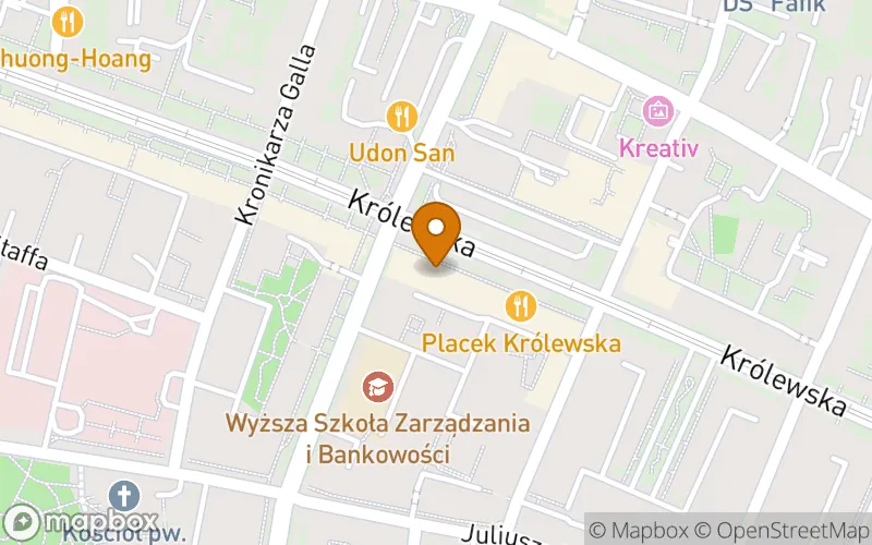 Lokalizacja: Małopolska Policealna Szkoła Masażu nr 2 z Oddziałami Integracyjnymi w Krakowie
