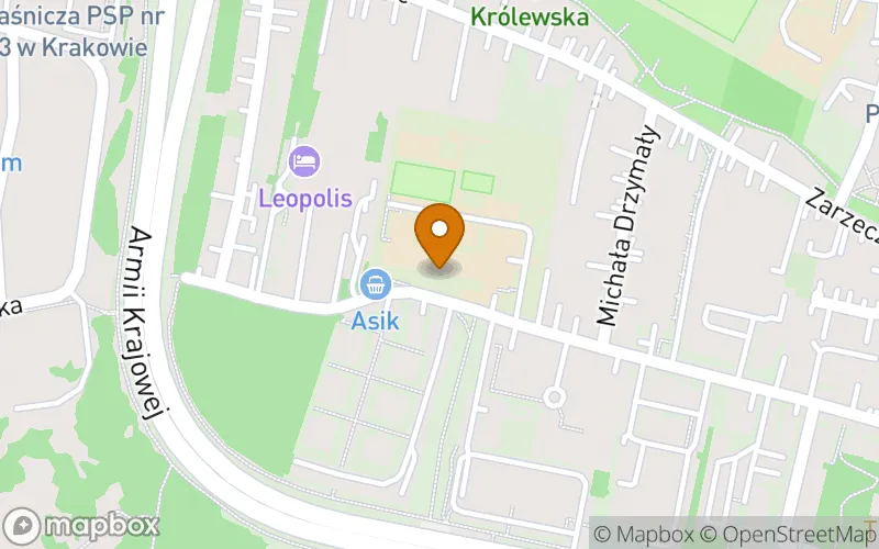 Lokalizacja: Szkoła Policealna nr 14 w Krakowie