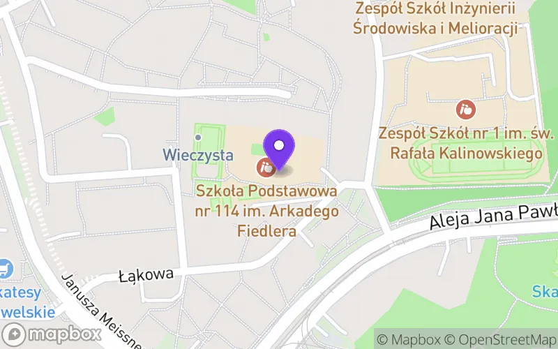 Lokalizacja: Szkoła Baletowa w Krakowie