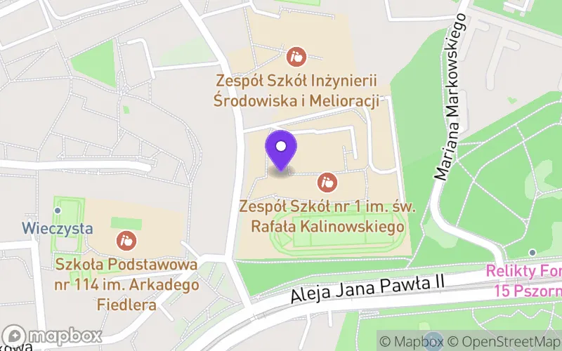 Lokalizacja: Branżowa Szkoła I Stopnia nr 27 w Krakowie