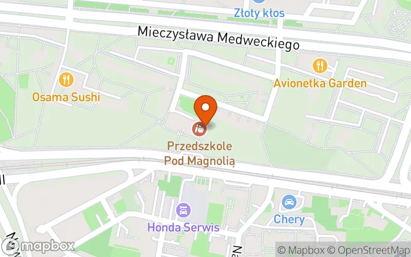 Lokalizacja: Dwujęzyczny Niepubliczny Żłobek Sunny Buddies Kids Centre