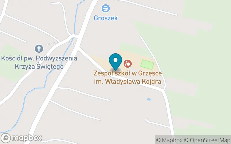 Lokalizacja: Szkoła Podstawowa im. Władysława Kojdra w Grzęsce