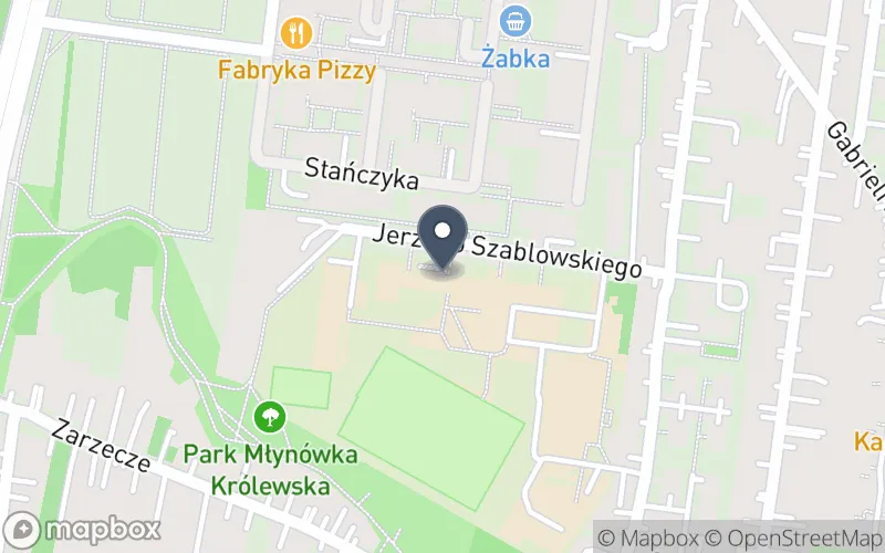 Lokalizacja: Zespół Szkół Architektoniczno-Budowlanych w Krakowie