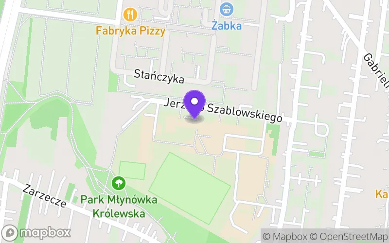 Lokalizacja: Technikum Budowlane nr 1 w Krakowie
