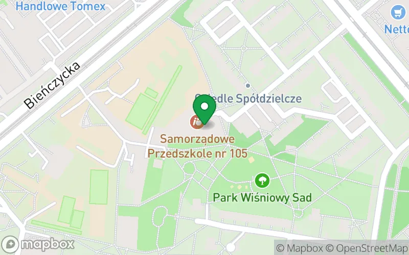 Lokalizacja: Samorządowe Przedszkole nr 105 w Krakowie