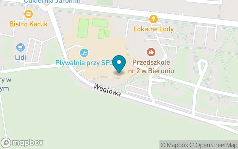 Lokalizacja: Szkoła Podstawowa nr 3 im. Orła Białego w Bieruniu