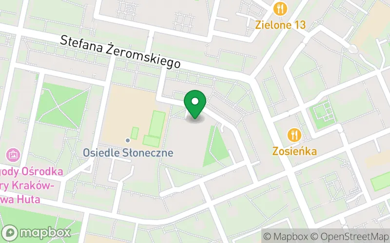 Lokalizacja: Samorządowe Przedszkole nr 107 "Słoneczne Nutki" w Krakowie
