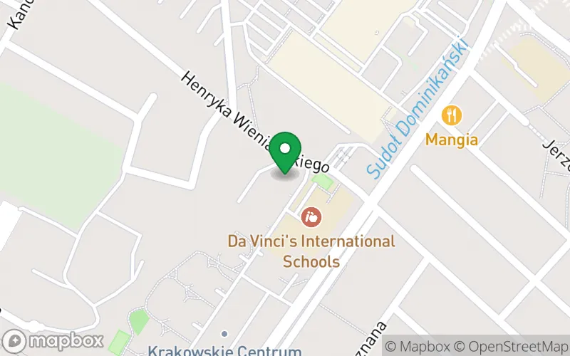Lokalizacja: Niepubliczne Dwujęzyczne Przedszkole Da Vinci's International Preschool w Krakowie