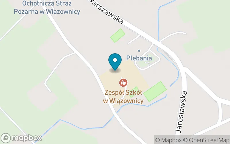 Lokalizacja: Szkoła Podstawowa im. Księdza Stanisława Sudoła w Wiązownicy