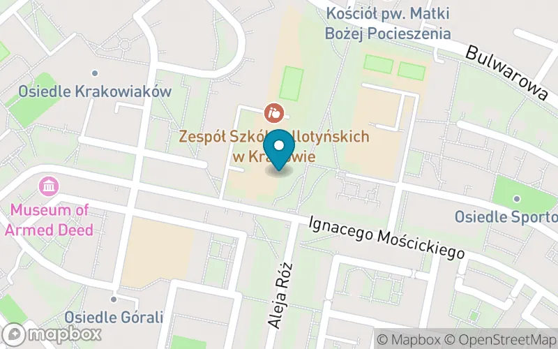 Lokalizacja: Publiczna Szkoła Podstawowa im. Św. Wincentego Pallottiego w Krakowie