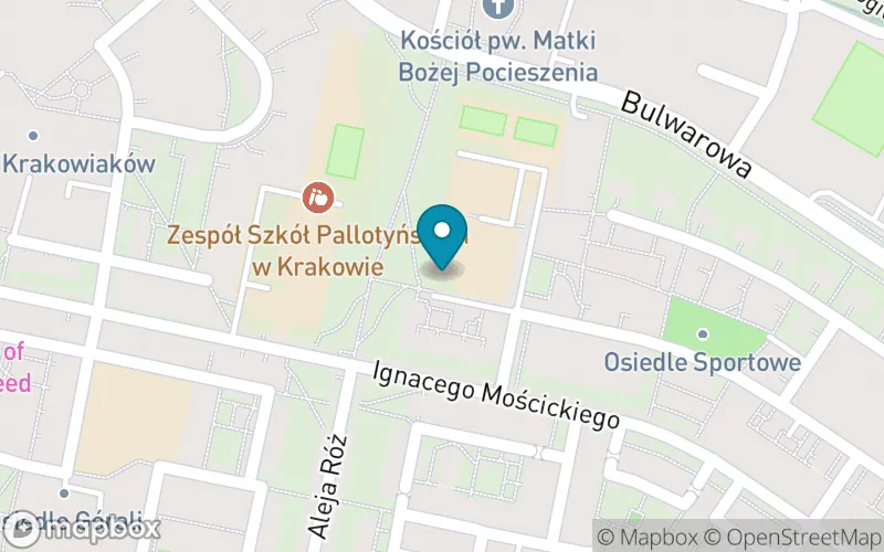 Lokalizacja: Szkoła Podstawowa Specjalna nr 71 w Krakowie
