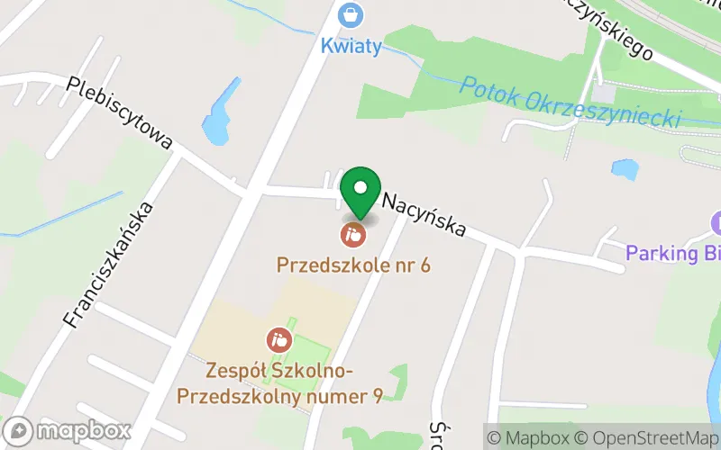 Lokalizacja: Przedszkole nr 6 w Zespole Szkolno-Przedszkolnym nr 9 w Rybniku