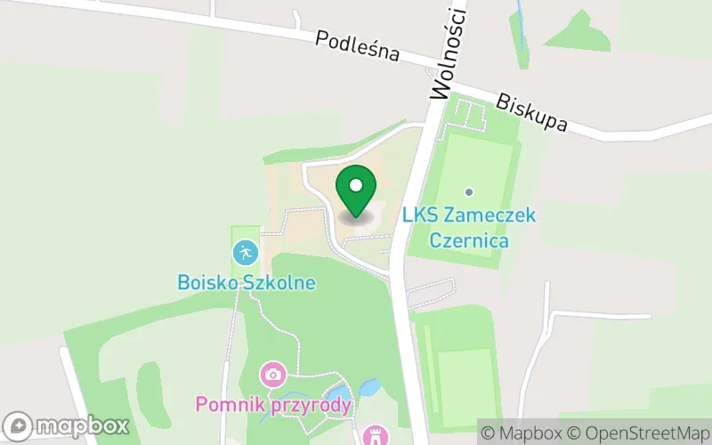 Lokalizacja: Przedszkole w Czernicy„bajkowe Wzgórze"