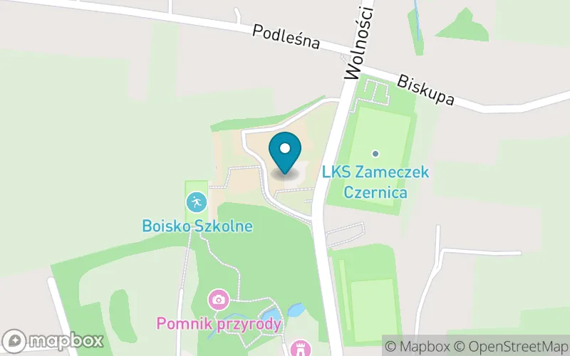 Lokalizacja: Szkoła Podstawowa im. Henryka Mikołaja Góreckiego w Czernicy